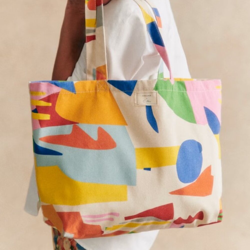 NEW Sézane x G-Kero Tote (Multi)